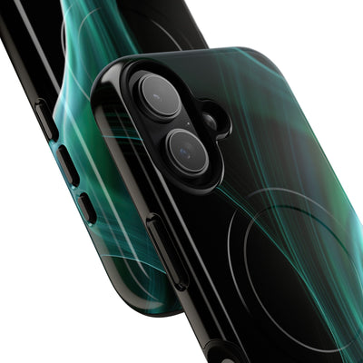 Emerald Lumen · Tough 2.0 Magnetic Phone Case for iPhone · Green