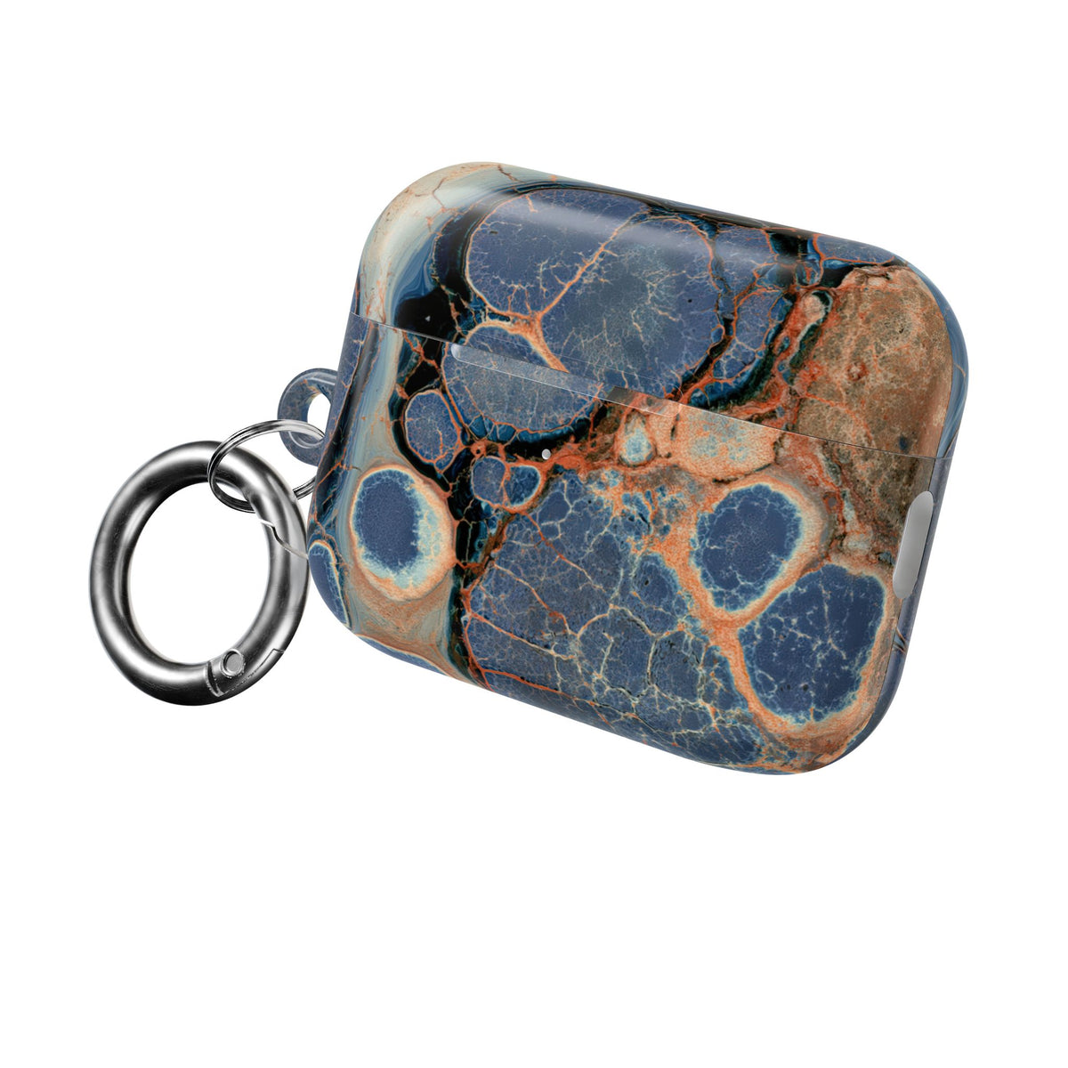 Astral Orb Resonance · Hard Case for AirPods & AirPods Pro · Blue