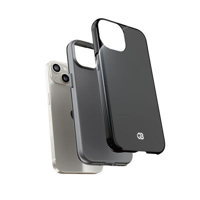 Black Tough Phone Case for iPhone - Obsidian Lunar Arch