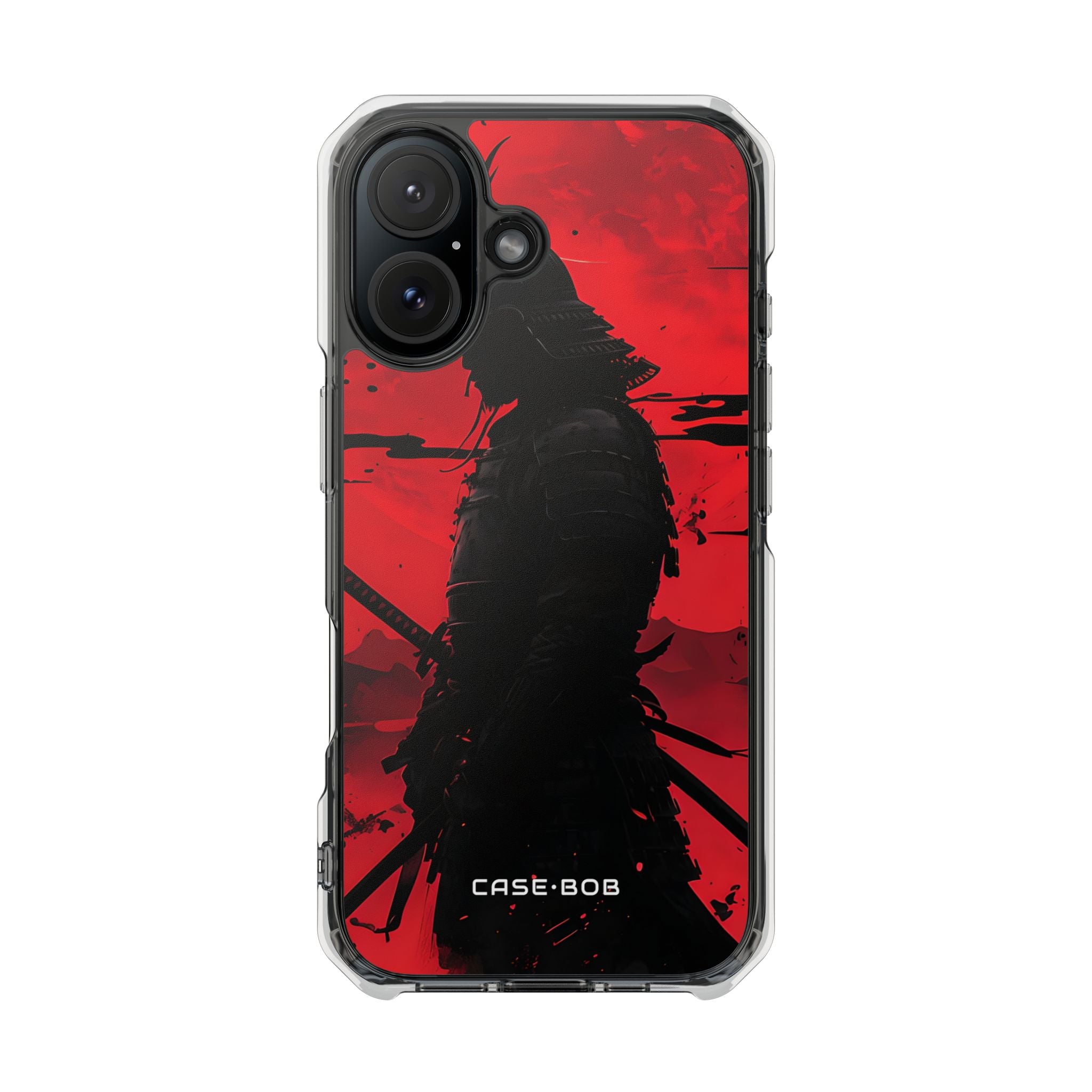 Crimson Samurai iPhone 16 Case - Impact - CASE•BOB