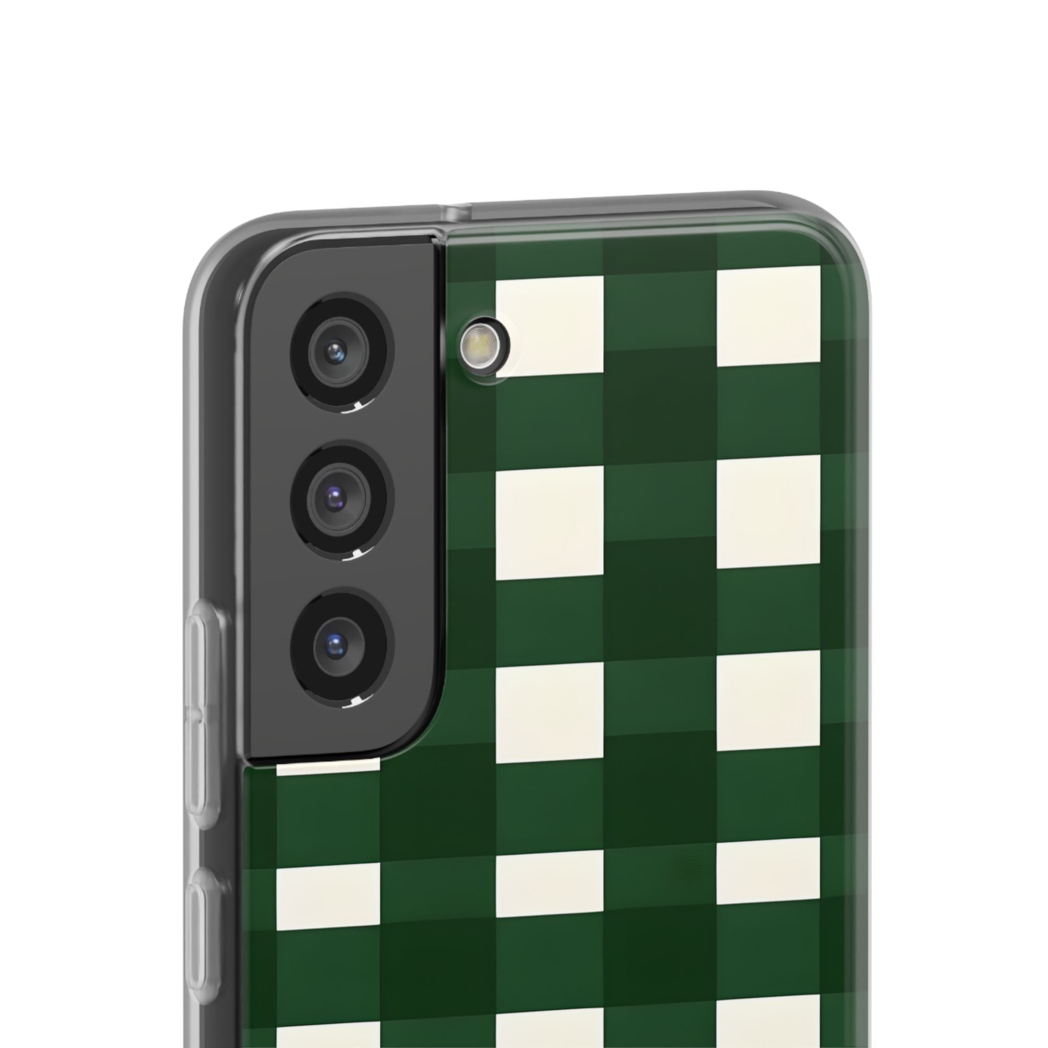 Hunter Green Plaid · Soft Handyhülle für Samsung