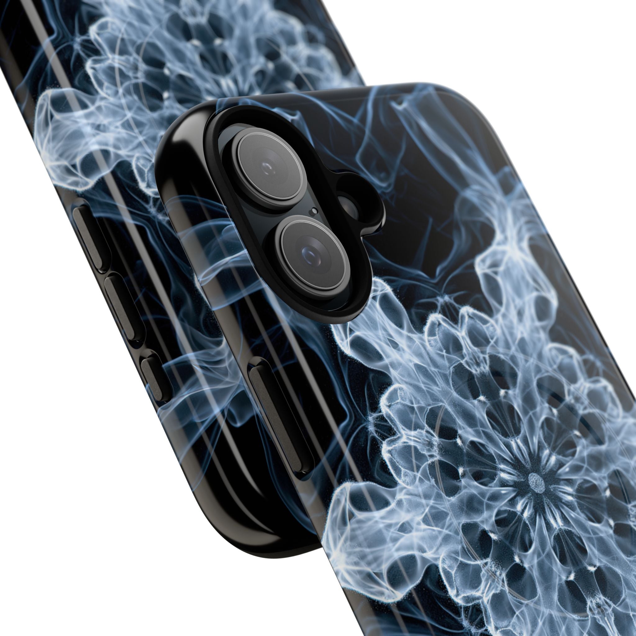 Blue Tough 2.0 Magsafe Phone Case for iPhone - Glacial Smoke Crown