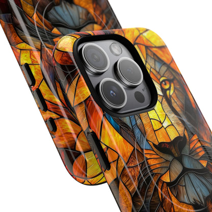 Lion Radiance iPhone 15 Pro Case - Tough+