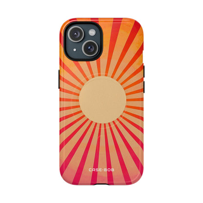 Sunburst Radiance iPhone 15 Case - Tough+
