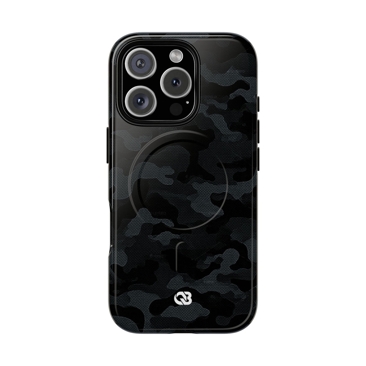 Blackout Urban Camo · Tough 2.0 Magnetic Phone Case for iPhone · Black