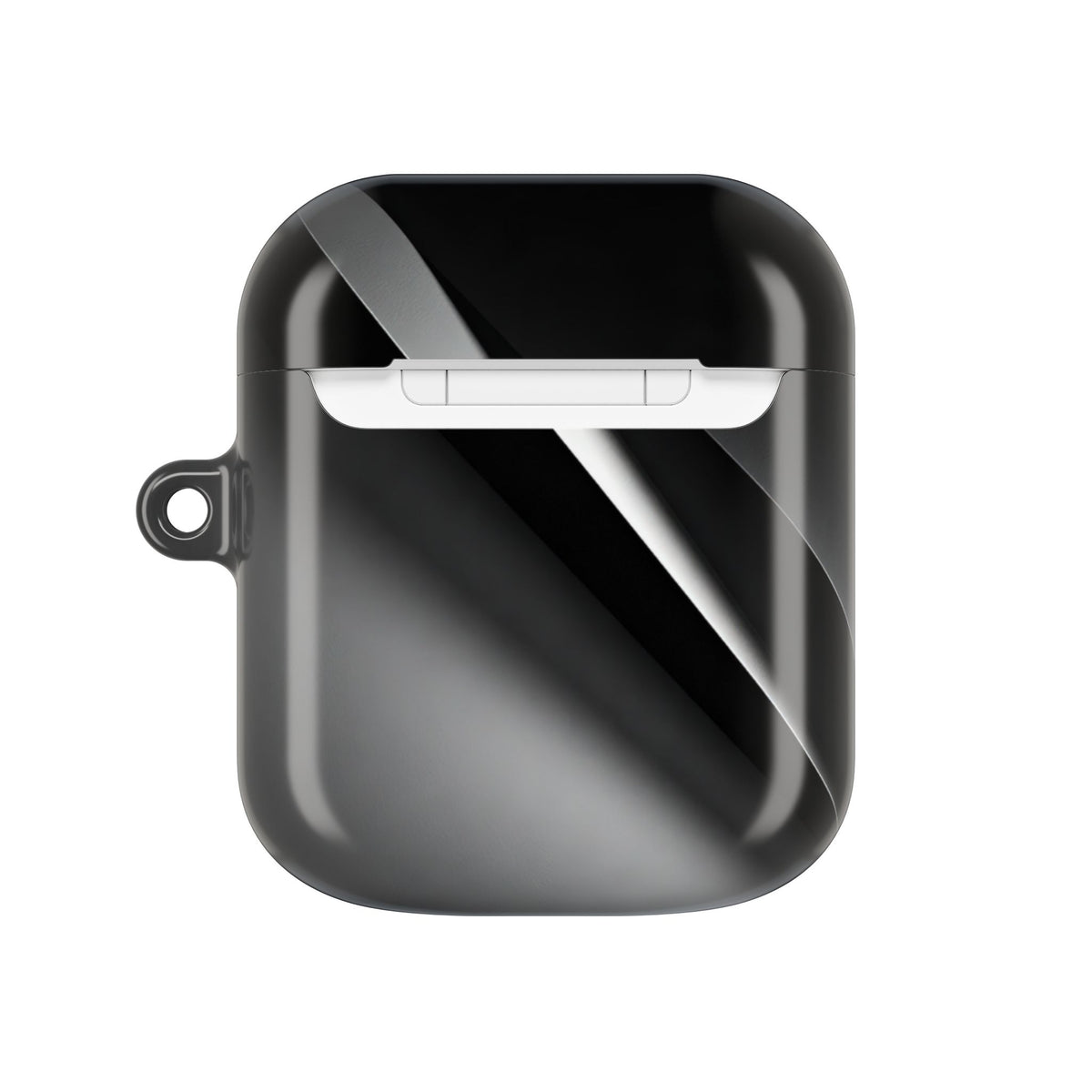 Obsidian Ridge · Hard Case for AirPods & AirPods Pro · Black