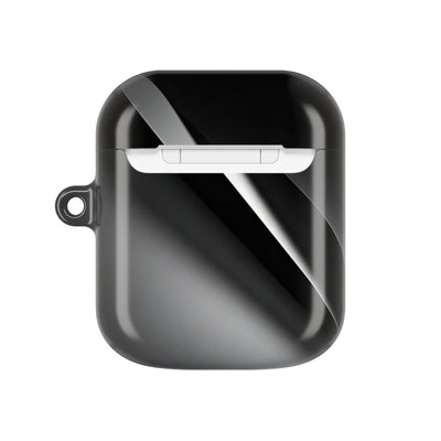 Obsidian Ridge · Hard Case for AirPods & AirPods Pro · Black