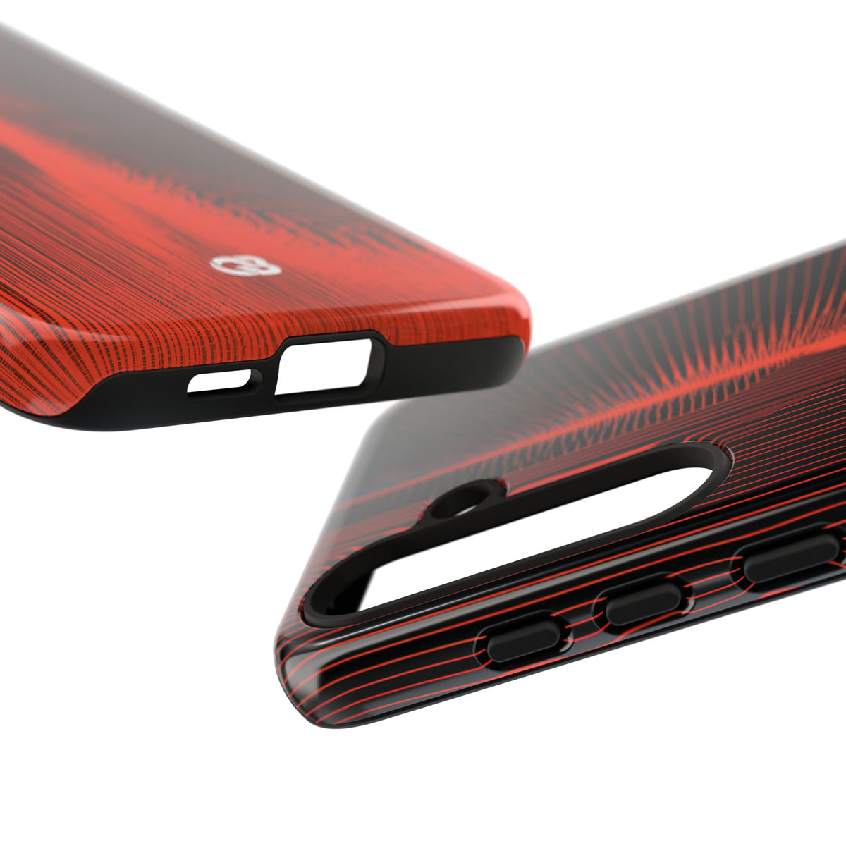 Orbital Resonance · Tough Phone Case for Samsung · Orange