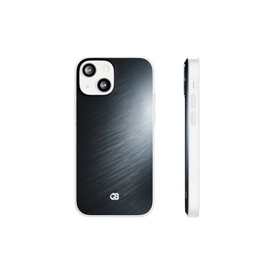 Brushed Obsidian Steel · Lite Phone Case for iPhone ·  Grey