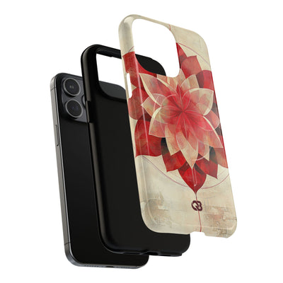 Crimson Petal Peak · Tough+ Phone Case for iPhone · Magsafe