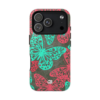 Electric Papillon · Tough 2.0 Magnetic Phone Case for iPhone · Pink
