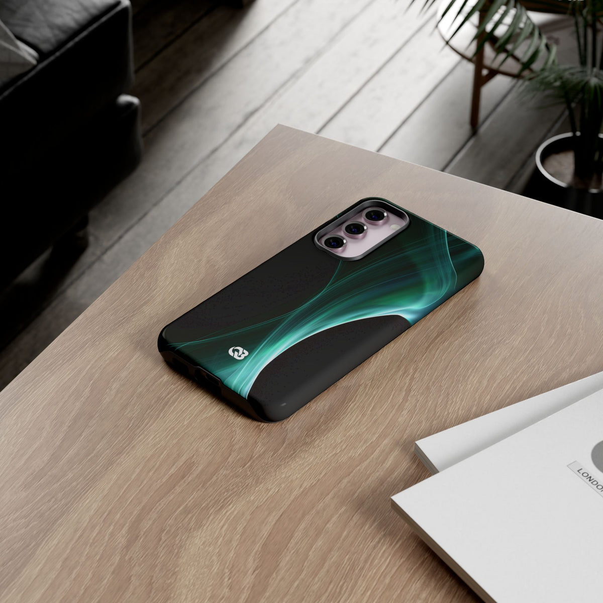 Emerald Lumen · Tough Phone Case for Samsung · Green