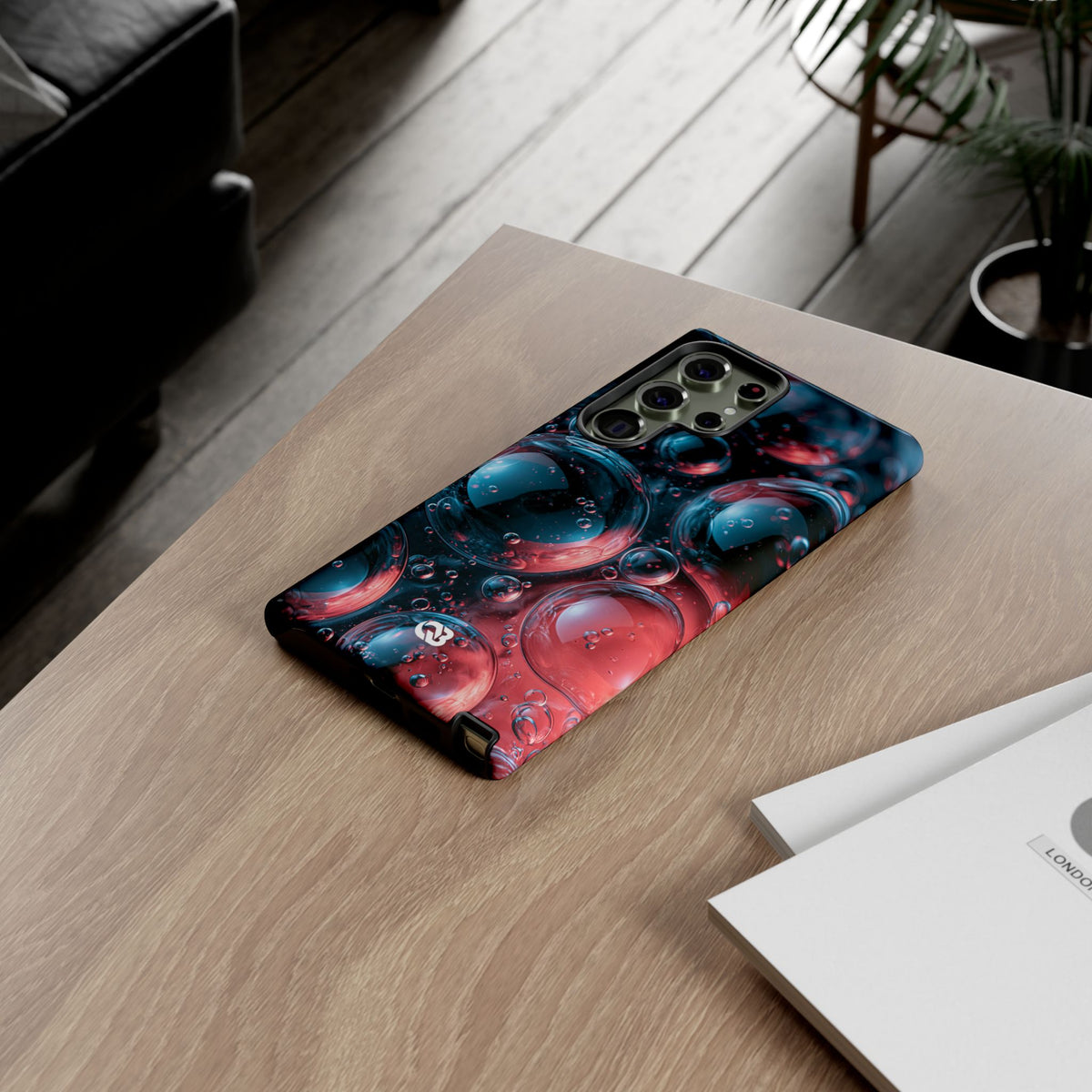 Aqua Gel Spheres · Tough Phone Case for Samsung · Blue
