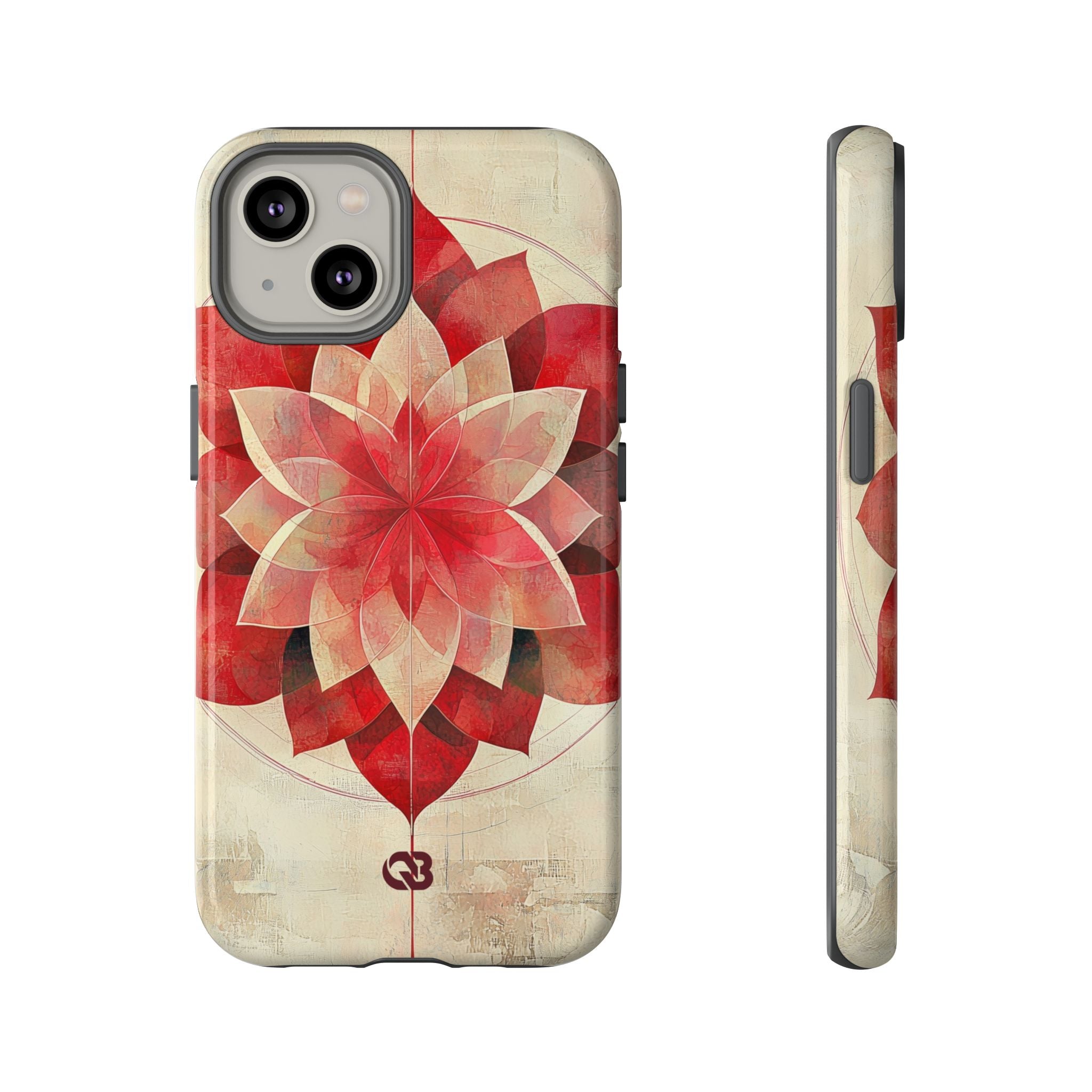 Crimson Petal Peak · Tough Phone Case for iPhone