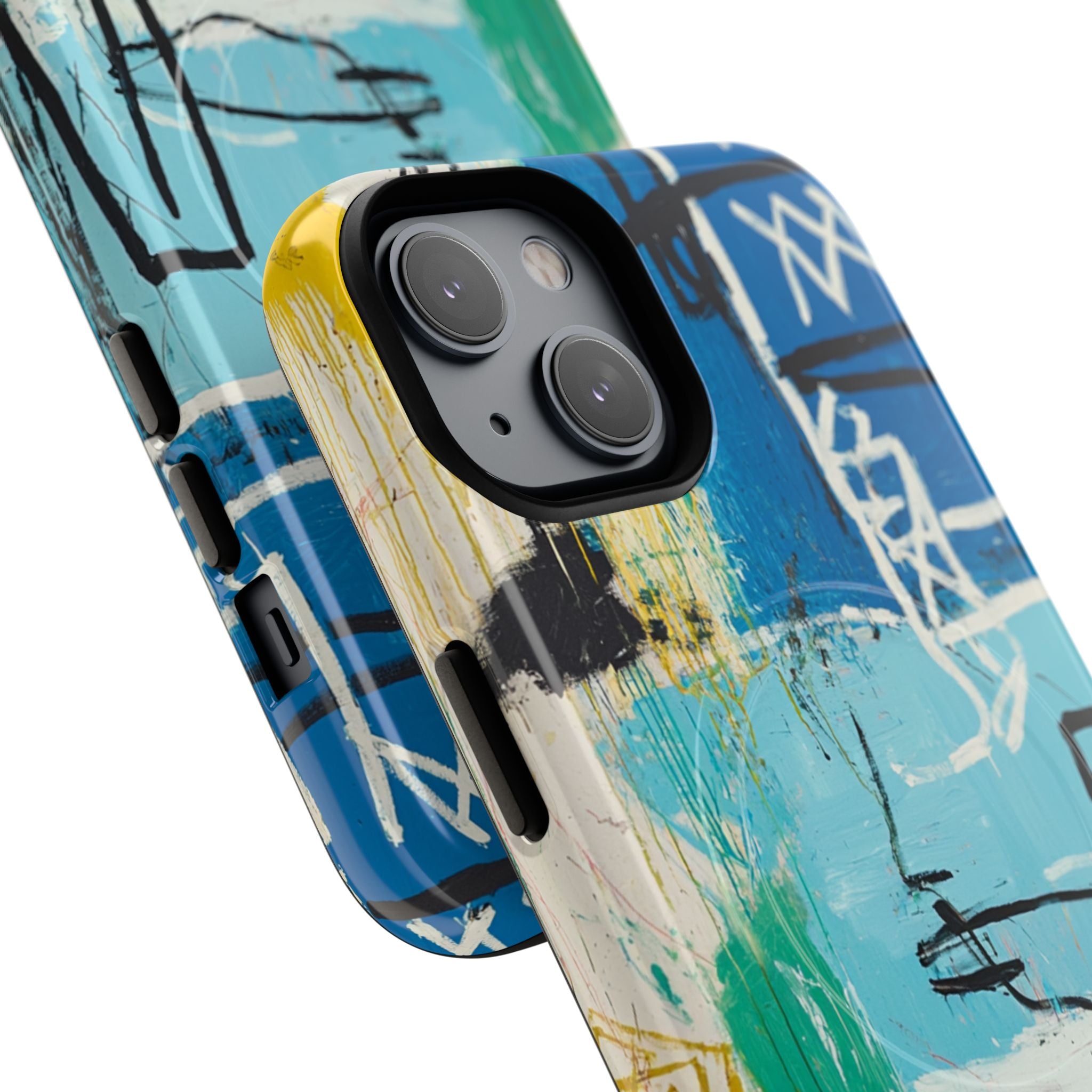Azure Urban Scribble · Tough+ Phone Case for iPhone · Magsafe