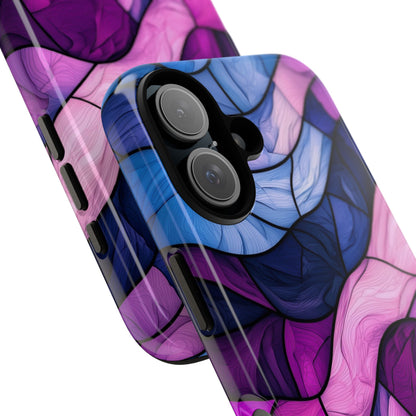 Wavelike Glow iPhone 16 Case - Tough