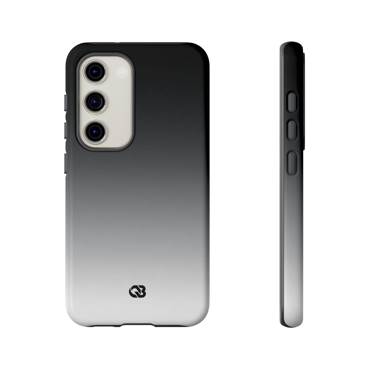 Noir Ombre Fade · Tough Phone Case for Samsung · Black