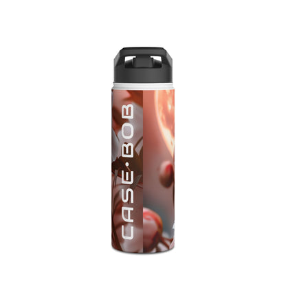 Peony Moonlight - Stainless Steel Water Bottle