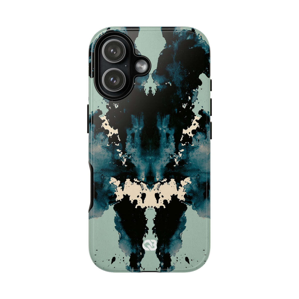 Rorschach Ink Void · Tough Phone Case for iPhone · Black