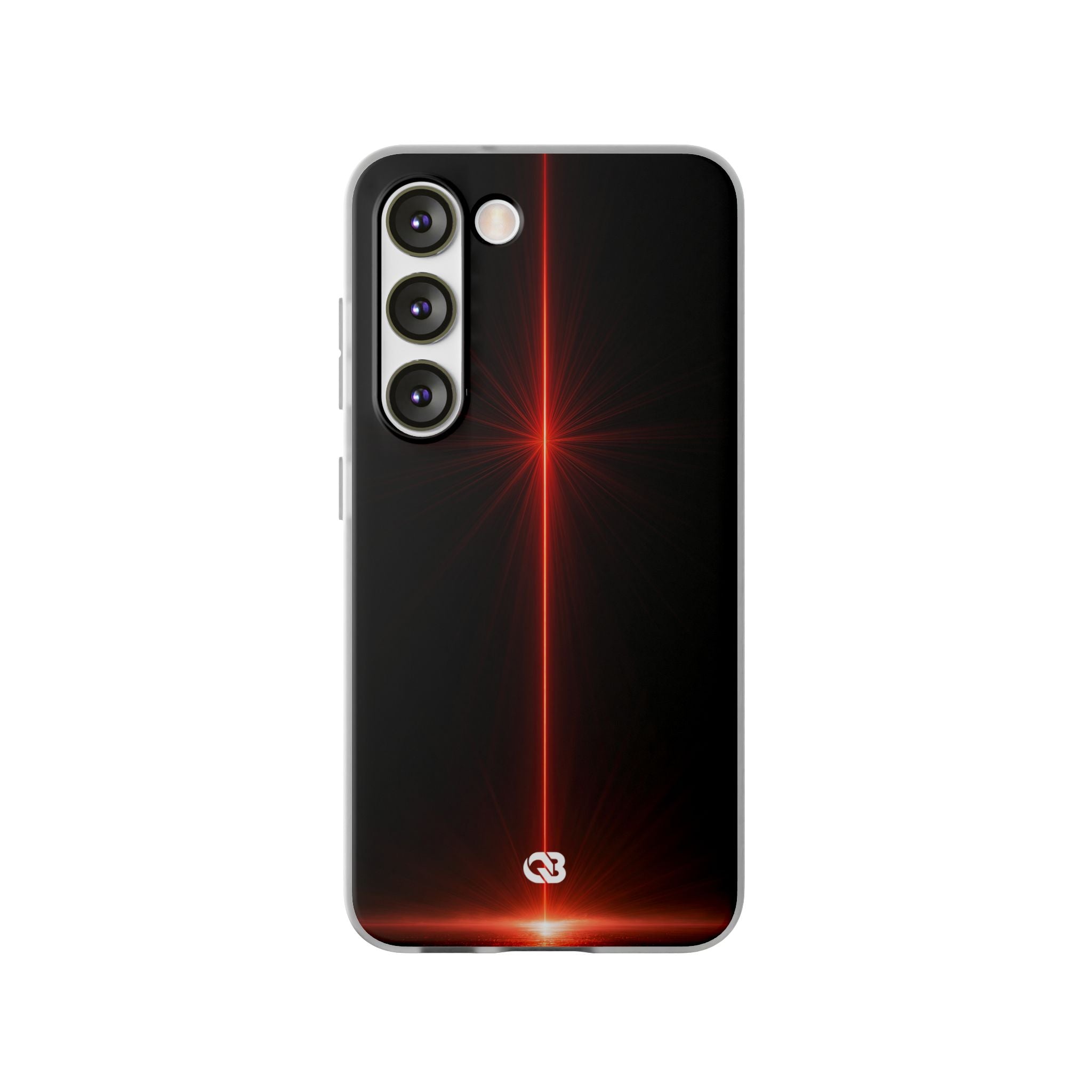 Red Lite Phone Case for Samsung - Crimson Flare Vector