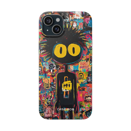 Spiky Shadow iPhone 15 Plus Case - Soft