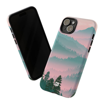 Alpine Horizon · Tough Phone Case for iPhone · Green
