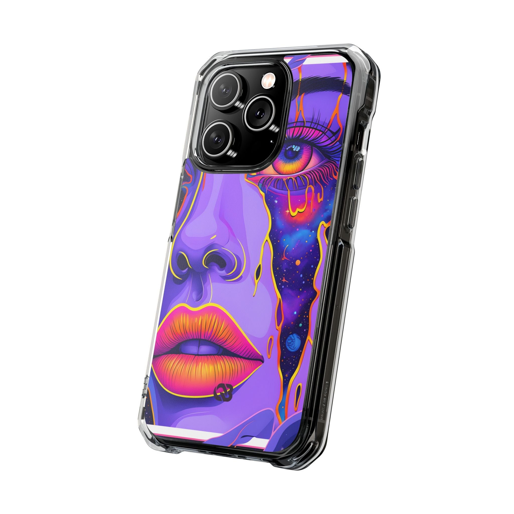 Violet Cosmic Gaze · Impact Custodia per iPhone · Magsafe