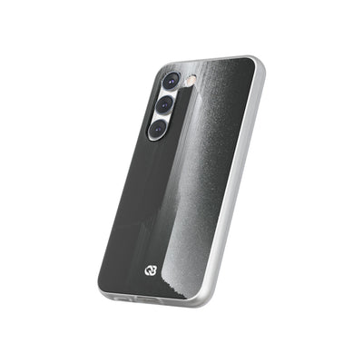 Black Lite Phone Case for Samsung - Brutalist Pixel Monolith