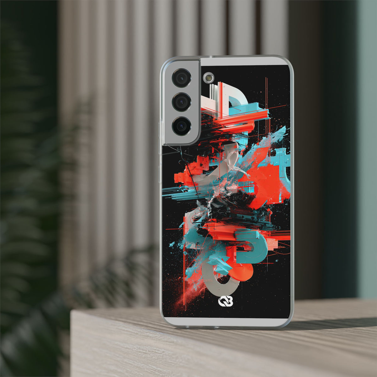 Fragmented Cyber Core · Lite Phone Case for Samsung · Black