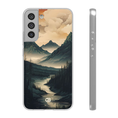 Summit River Dusk · Soft Phone Case for Samsung