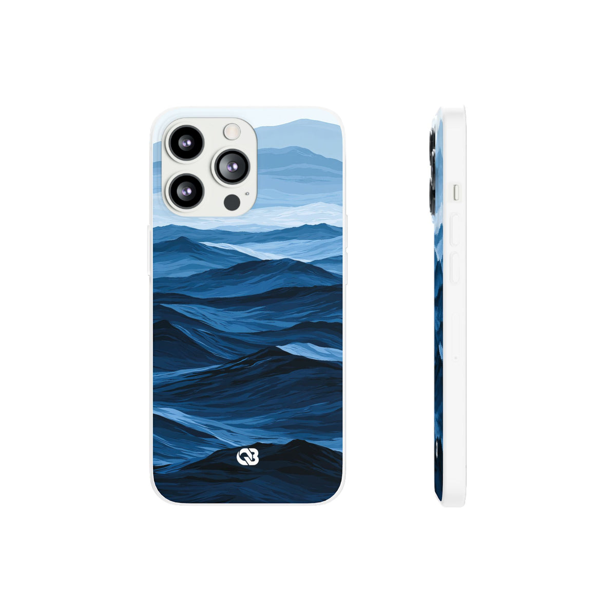 Cerulean Ridges · Lite Phone Case for iPhone ·  Blue