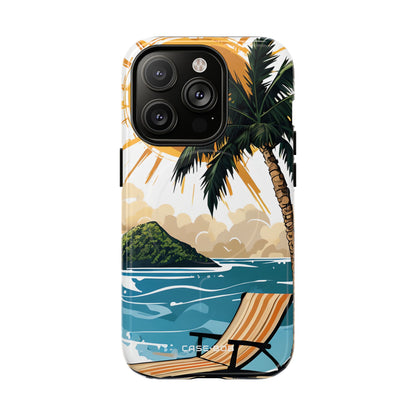 Sunny Palm Breeze iPhone 14 Pro Case - Tough+