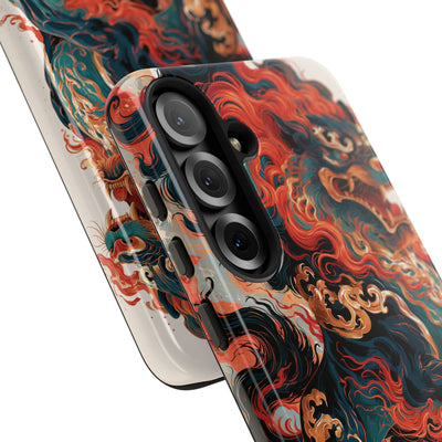 Imperial Shishi · Tough Phone Case for Samsung · Teal