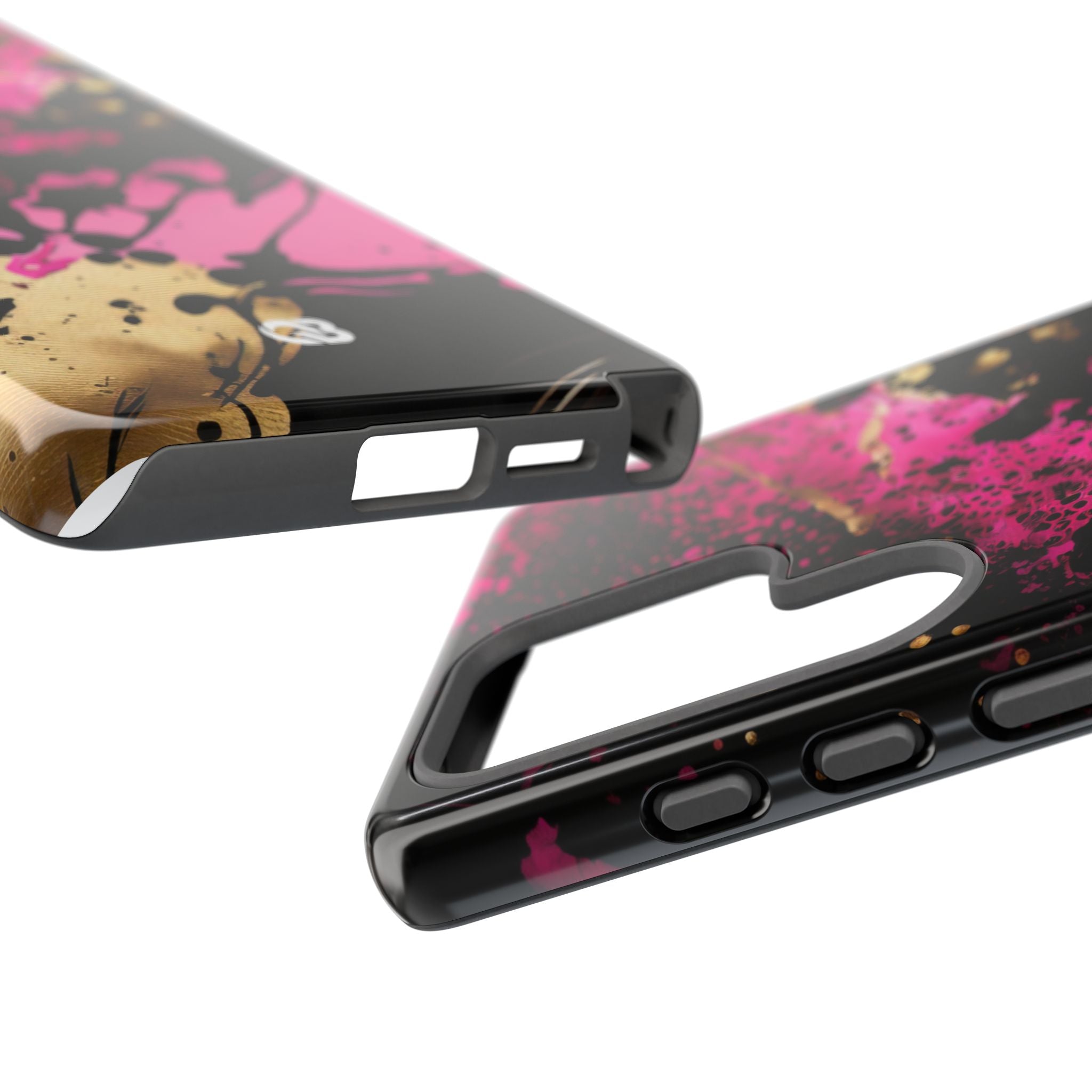 Magenta Liquid Gold · Tough Fundas para teléfono para Samsung