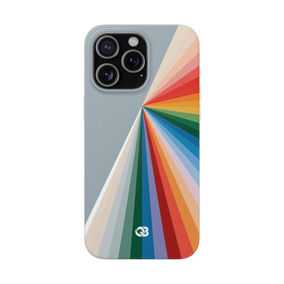 Grey Lite Phone Case for iPhone - Slate Prism Burst