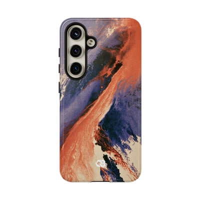 Solar Aura Drift · Tough Phone Case for Samsung · Orange