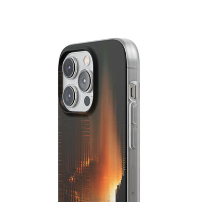 Luminous Grid · Lite Phone Case for iPhone ·  Black