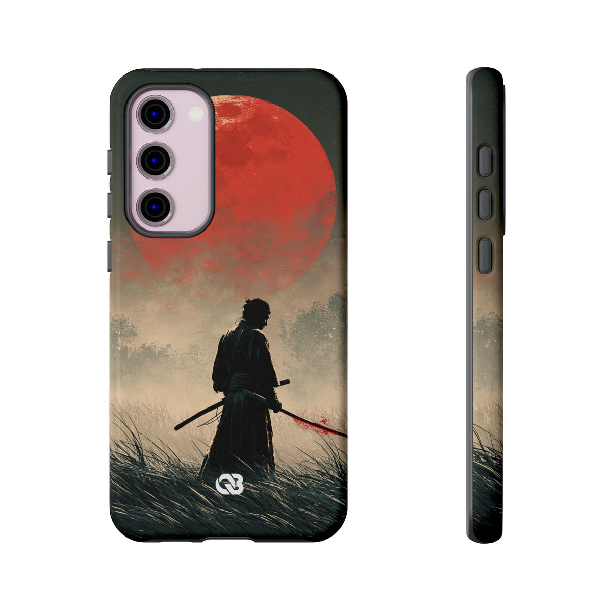 Crimson Moon Ronin · Tough Phone Case for Samsung · Red