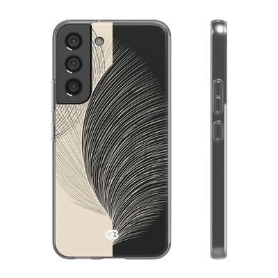 Minimal Frond Study · Lite Phone Case for Samsung · Black