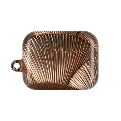 Rose Gilded Fan · Hard Case for AirPods & AirPods Pro · Gold