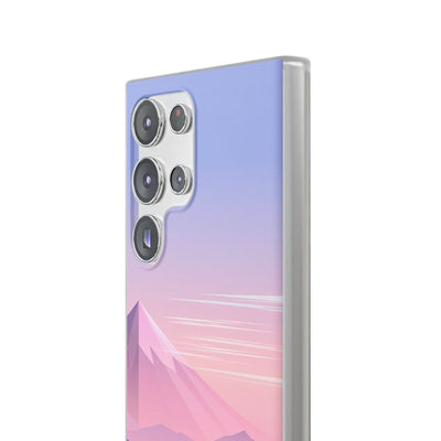 Purple Lite Phone Case for Samsung - Lavender Alpine Dawn