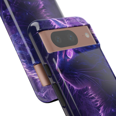 Purple Void Feline · Tough Custodia per Google Pixel