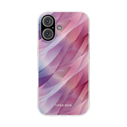 Pink Wave iPhone 16 Case - Soft
