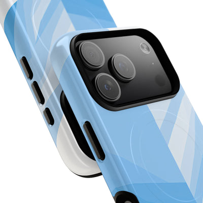 Blue Tough 2.0 Magsafe Phone Case for iPhone - Arctic Glacial Ridge