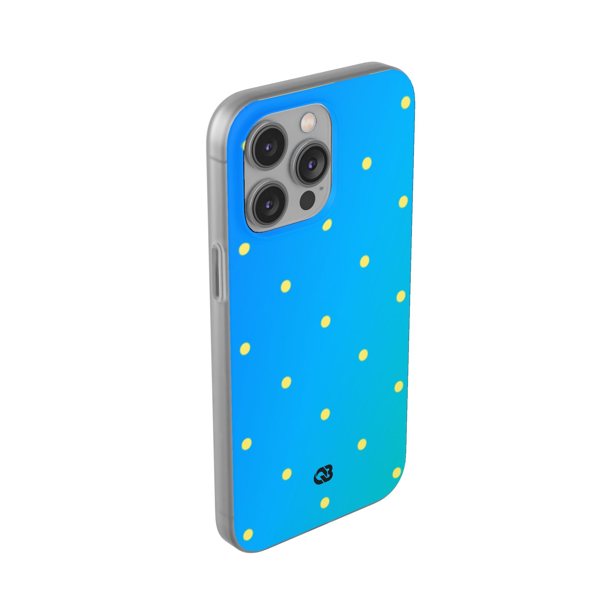 Cyan Sun Dots · Soft