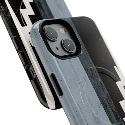 Grey Tough 2.0 Magsafe Phone Case for iPhone - Industrial Concrete Void