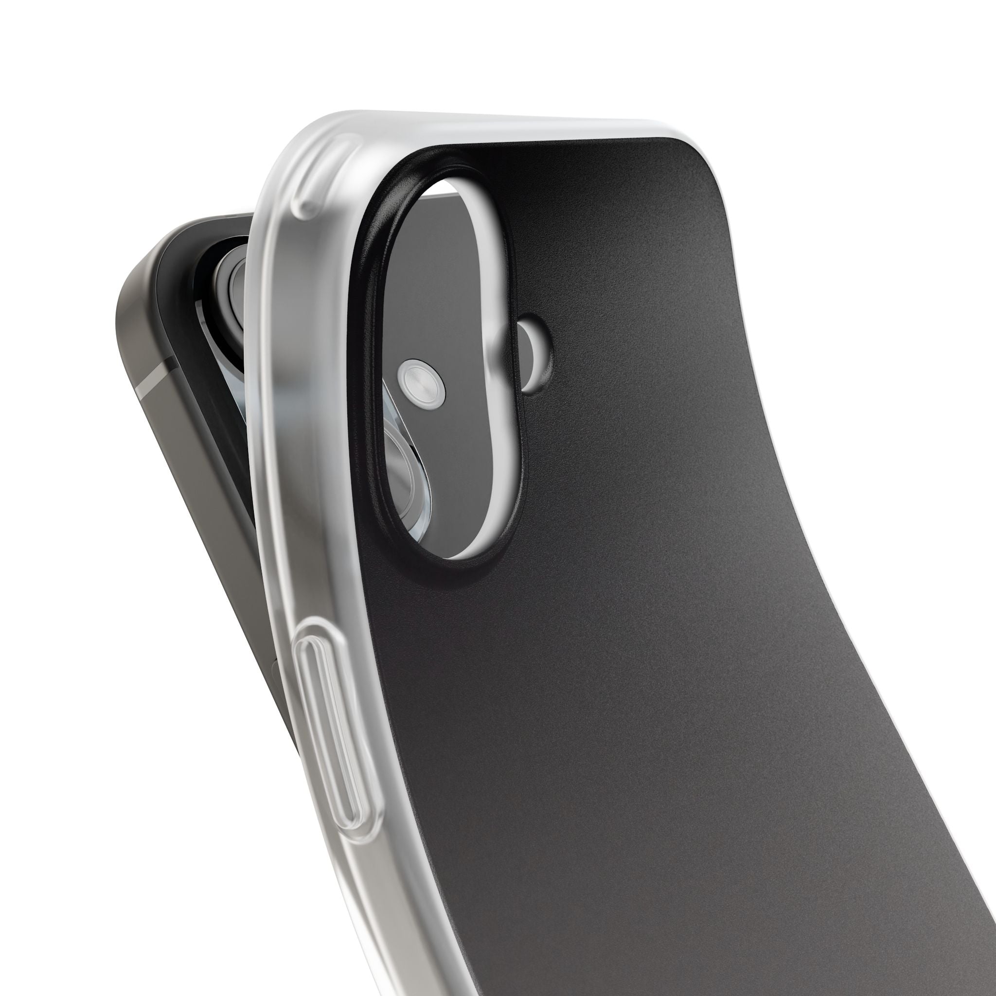 Grey Lite Phone Case for iPhone - Obsidian Ash Fade