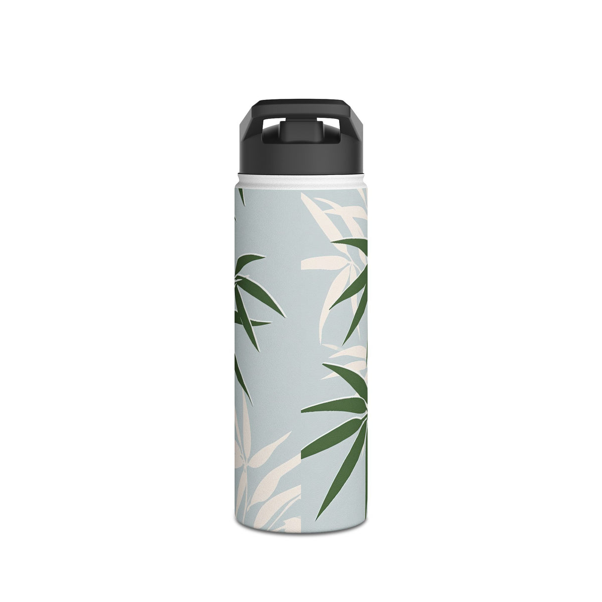 Serene Bamboo · Insulated Water Bottle · Green