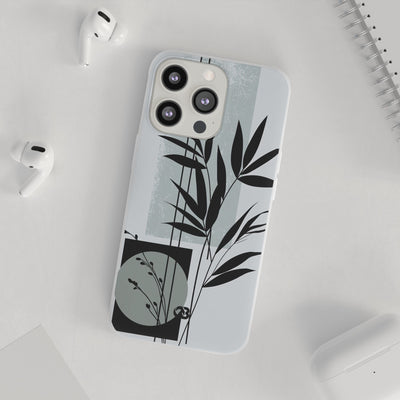Zen Bamboo Silhouette · Lite Phone Case for iPhone ·  Green