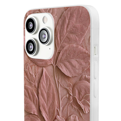 Blush Rose Relief · Lite Phone Case for iPhone ·  Pink
